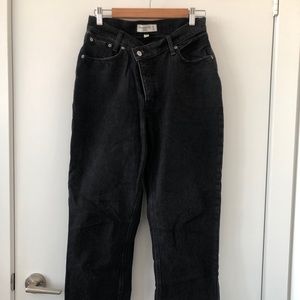 Abercrombie and Fitch Dad High Rise Jean, Curve Love size 27